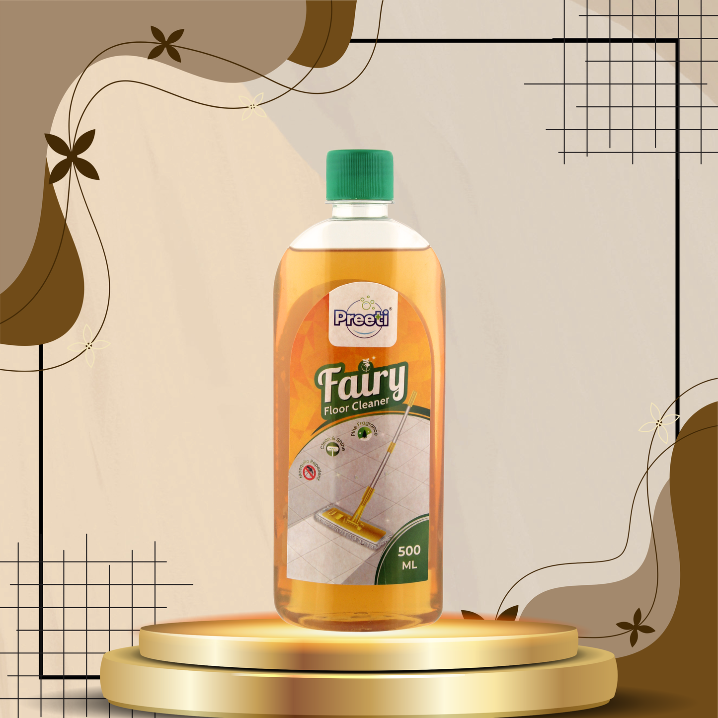 Preeti Fairy – A White Cleaning Liquid for Floors