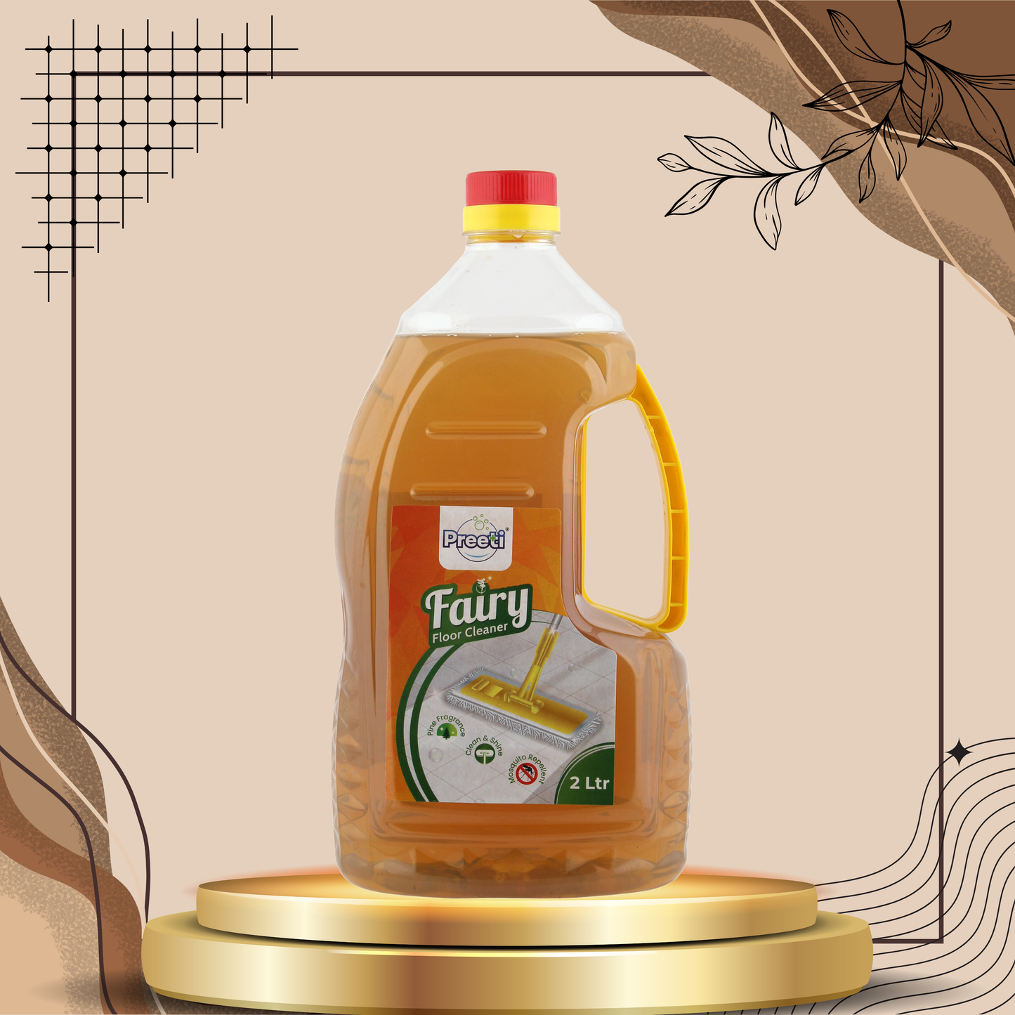 Preeti Fairy – A White Cleaning Liquid for Floors